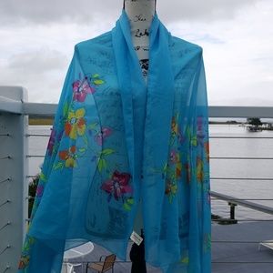 🌺HP🌺Segalini cover-up, scarf/wrap made in Italy